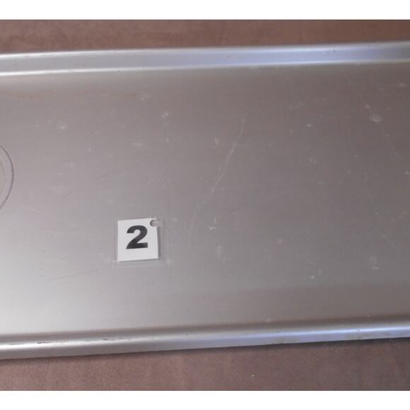 Antique HILL Aluminum Deli Case Display Tray # 2 30" X 10.5" Butcher Bakery - Picture 5 of 10